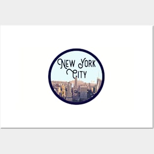 NYC Skyline Decal Posters and Art